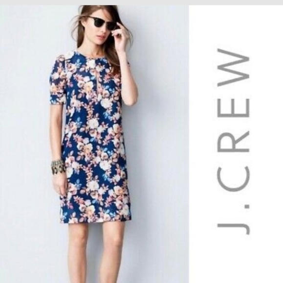 J. Crew Dresses & Skirts - J Crew Floral Shift Dress